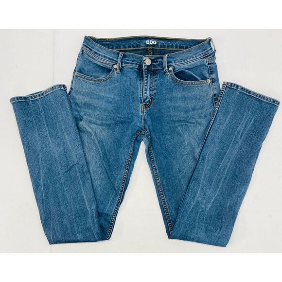 BDG Stovepipe Mid Rise Denim Jeans women’s size 28 waist - Picture 1 of 11